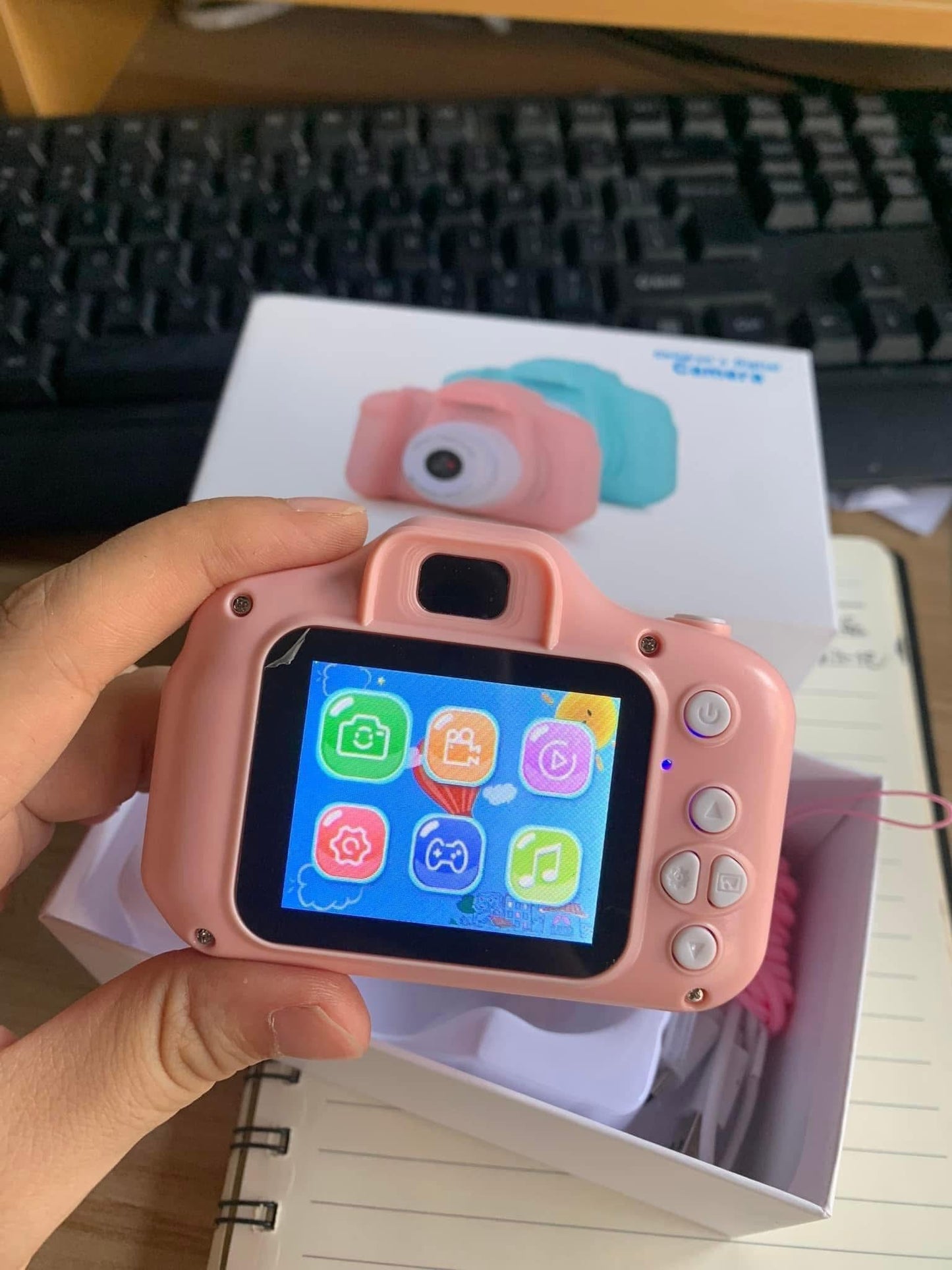KIDS CAMERA WITH MEMORY CARD