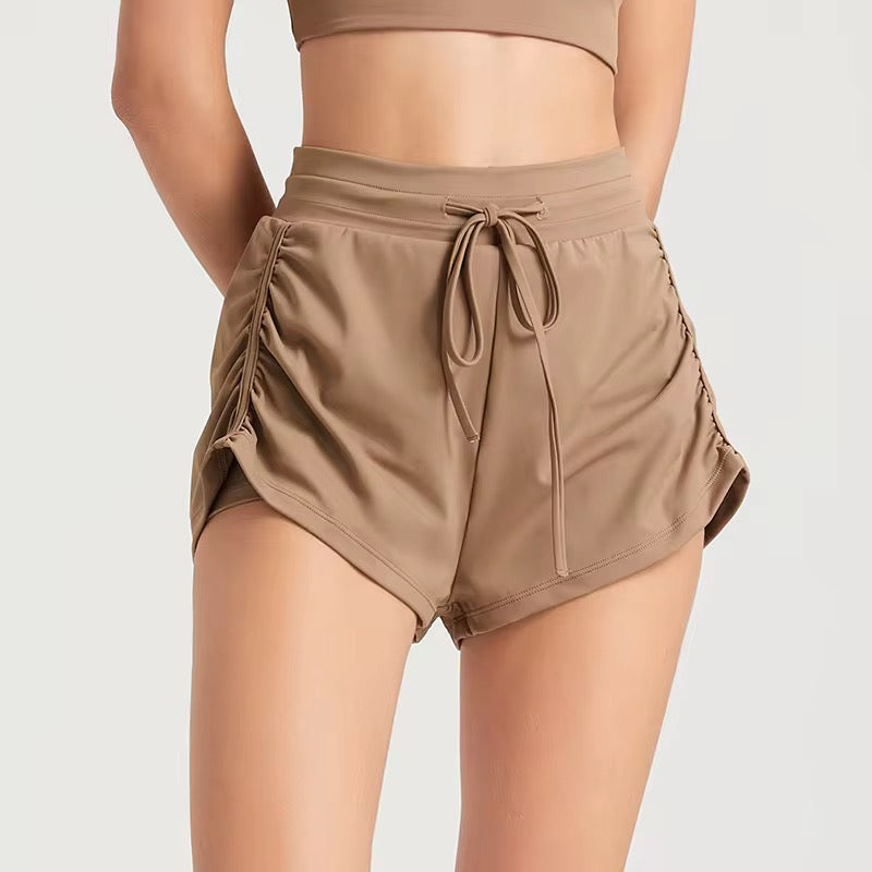 BROWN ATHLETIC SHORTS