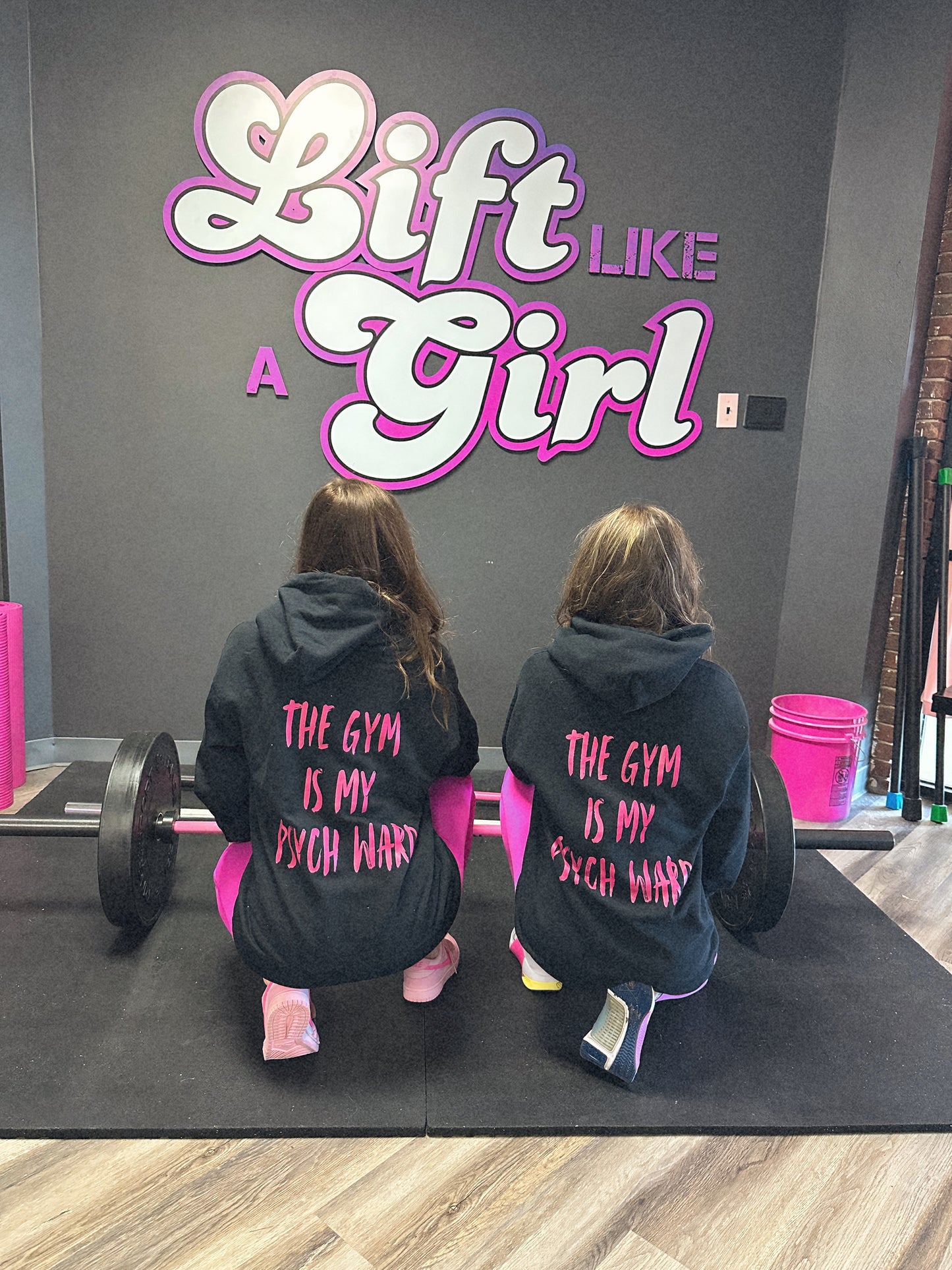 THE GYM IS MY PSYCH WARD HOODIE