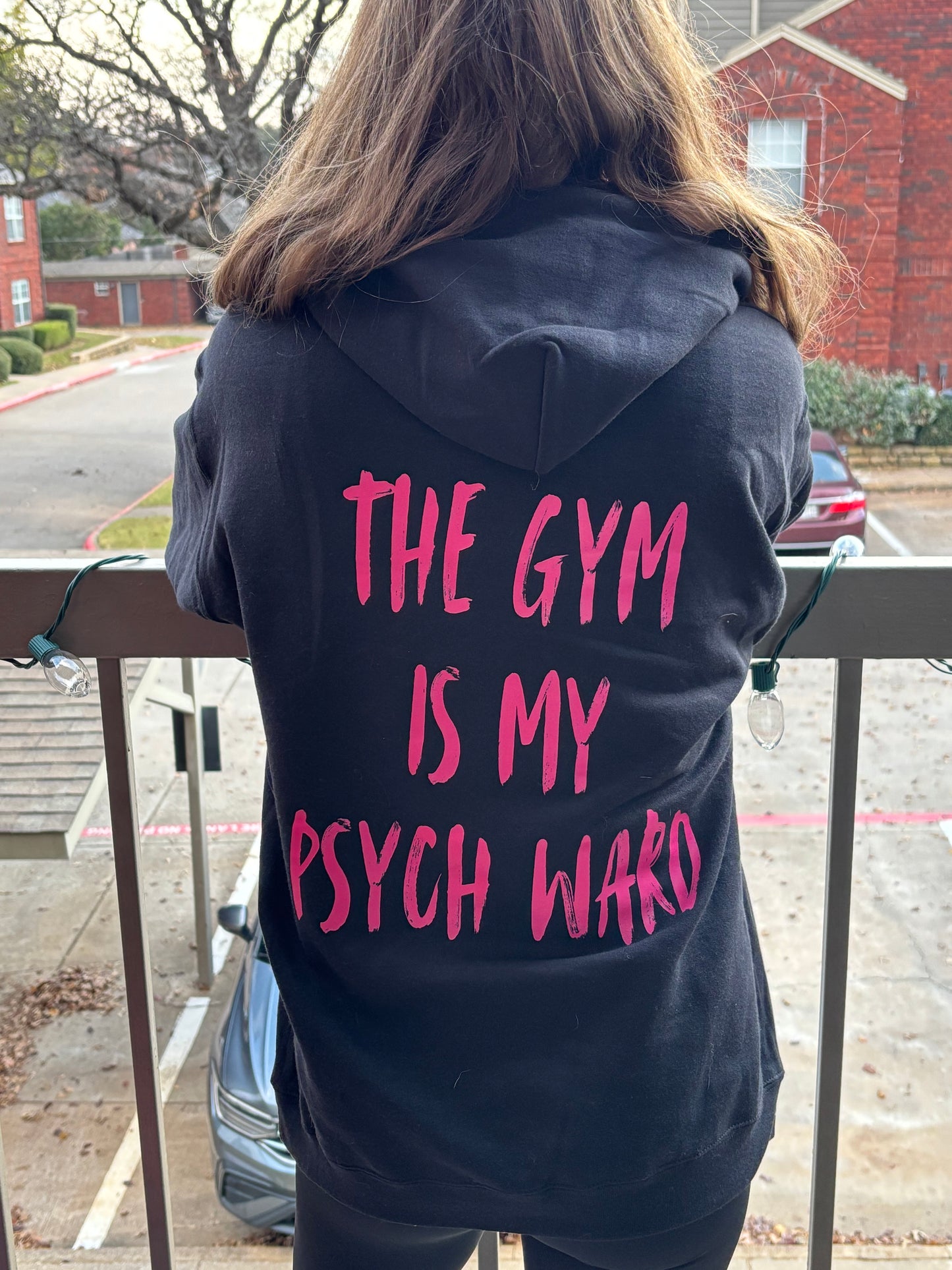 THE GYM IS MY PSYCH WARD HOODIE