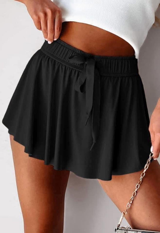 ATHLETIC SKIRT BLACK LARGE
