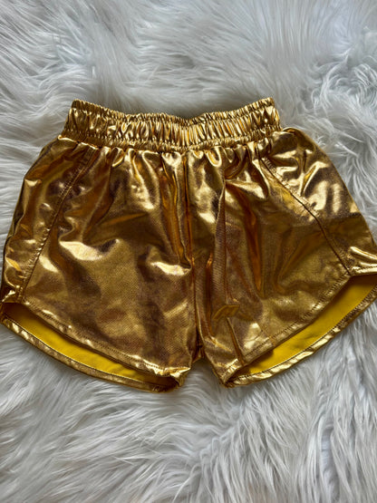 METALLIC SHORTS