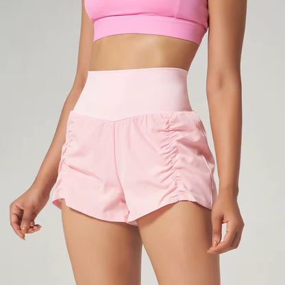 BLUSH ATHLETIC SHORTS