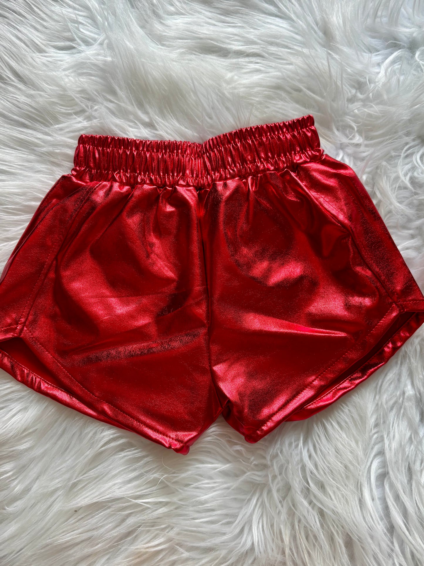 METALLIC SHORTS
