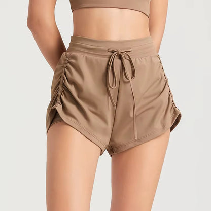 BROWN ATHLETIC SHORTS