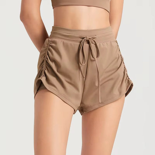 BROWN ATHLETIC SHORTS