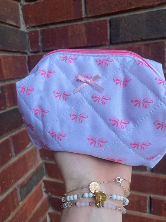 Bow Knot Makeup Bag