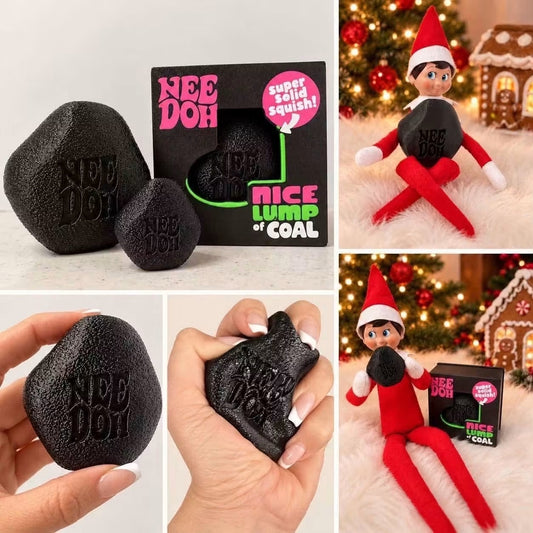 3D PRINTED SANTA COAL LUMPS